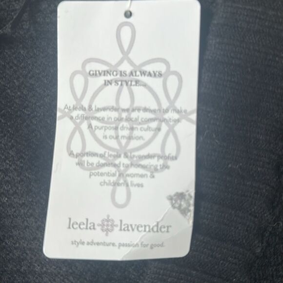 Rae mode Womens Oversized Cardigan Sweaters Casual button down size L black NWT - Picture 10 of 10